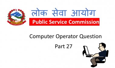 Computer Operator Questions-Part 27