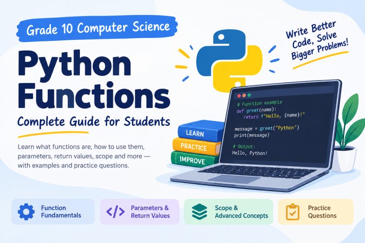 Python Functions in Python | Complete Guide for Students